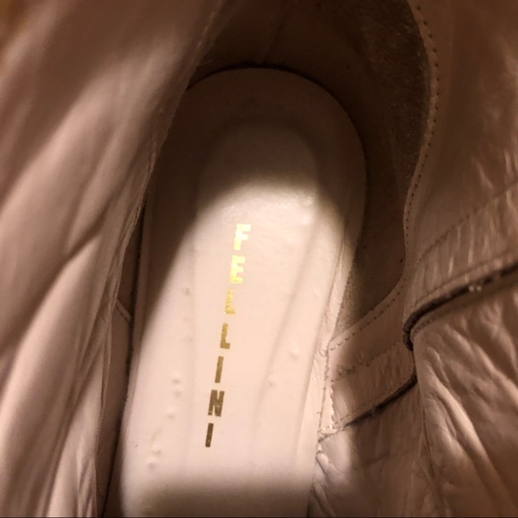 Fellini Sz 40EU/ 9.5-10US Women’s Boots Burgundy Leather Upper/Leather Lining - Picture 11 of 14